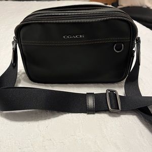 Coach leather crossbody bag